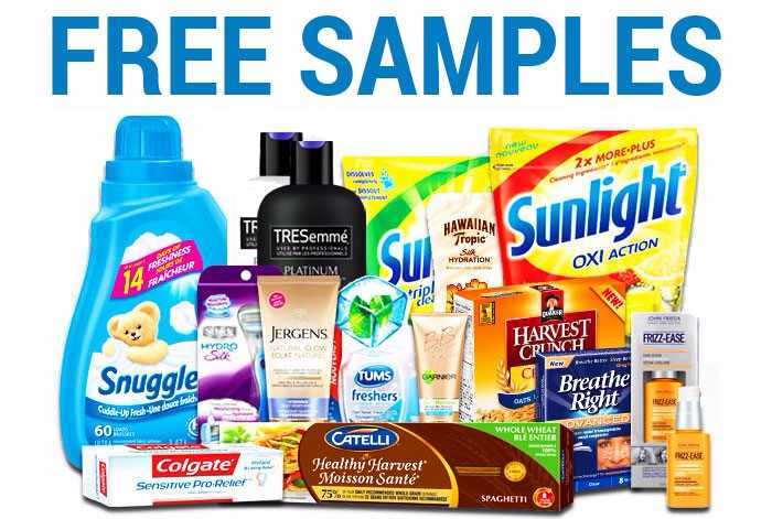 Get Free Product Samples